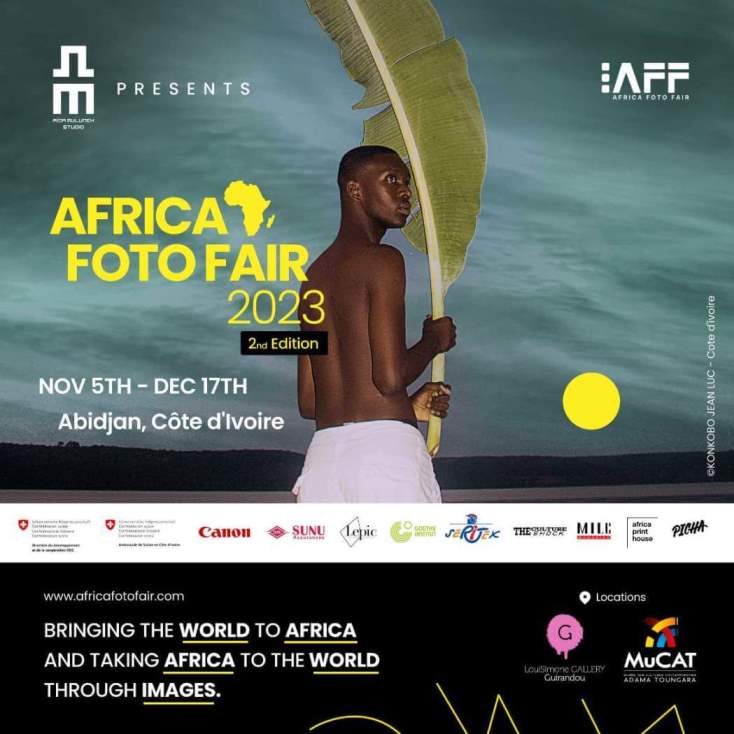 Affiche exposition Africa Foto Fair 2023, 2ème édition